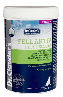 Dr.Clauder's FELL AKTIV Hefe Pellets - Фелл Актив - дріжджові гранули для шкіри і шерсті собак - 600 г % Petmarket