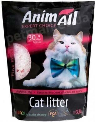 AnimAll Expert Choice - силікагелевий наповнювач для кішок (зелені гранули) - 10,5 л Petmarket