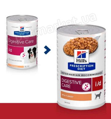 Hill's Prescription Diet I/D Digestive Care - лечебный влажный корм для здоровья ЖКТ собак Petmarket