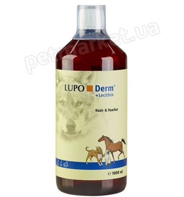 Luposan Lupoderm - Люподерм - добавка для здоров'я шкіри і шерсті собак, кішок і коней - 500 мл % Petmarket