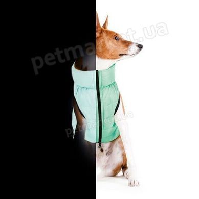 Collar AIRY VEST LUMI - жилет, що світиться двосторонній - салатовий/помаранчевий, L65 % Petmarket