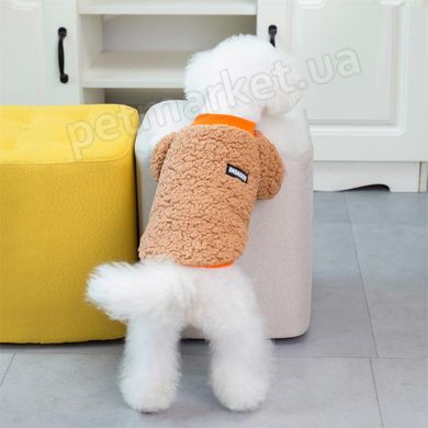 Dobaz Lamb теплий плюшевий светр для собак - XL, Помаранчевий Petmarket