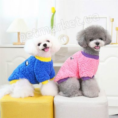 Dobaz Lamb теплый плюшевый свитер для собак - XL, Оранжевый Petmarket