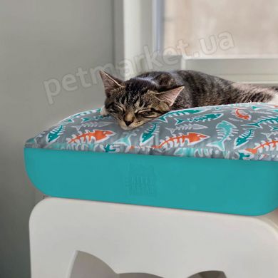 Jolly Pets Kitty Kasa Penthaus - спальное место для кошек - Серо-коричневый Petmarket