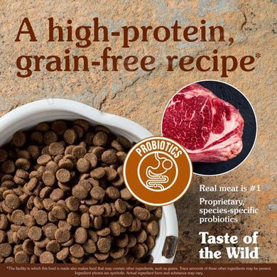 Taste of the Wild High Prairie холістик корм для собак (буйвол/ягня/курка) - 18 кг %. Petmarket