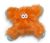 West Paw LINCOLN - Лінкольн - м'яка іграшка для собак - 23 см, коричневий Petmarket