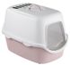 Stefanplast CATHY Filter - закрытый туалет с фильтром для кошек - 56х40х40 см, Пудровый % РАСПРОДАЖА