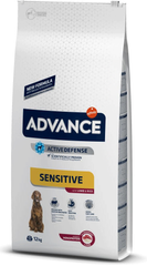 Advance SENSITIVE Medium/Maxi Lamb & Rice - корм для собак средних и крупных пород с чувствительным желудком (ягненок/рис) - 12 кг Petmarket