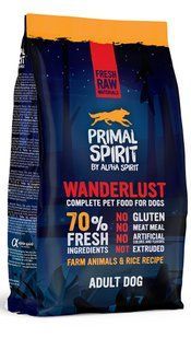 Primal Spirit Wanderlust корм для собак всех пород со свежим куриным мясом, рыбой и рисом - 12 кг Petmarket