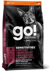 Go! Solutions SENSITIVITIES + SHINE Lamb - беззерновой корм для собак и щенков с чувствительным пищеварением (ягненок) - 1.59 кг Petmarket