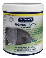 Dr.Clauder's Pigment Aktiv Algosan натуральний пігмент для посилення темного забарвлення шерсті собак - 400 г % Petmarket