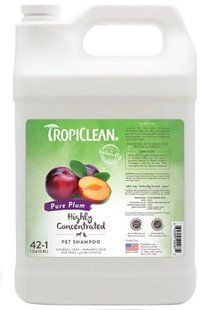 TropiClean Pure Plum - Чистая слива &ndash; дезодорирующий шампунь для собак и кошек - 3.8 л. Petmarket