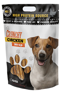 GiGi Crunchy Chicken Wrap - Хрустящие куриные палочки - жевательное лакомство для собак Petmarket