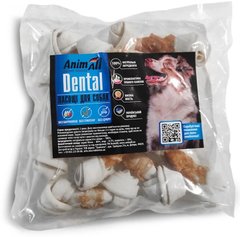 AnimAll Dental кістка баварська вузлова з м'ясом курки для собак Petmarket