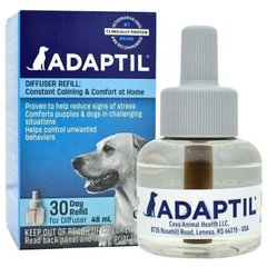 Ceva ADAPTIL - Адаптил - успокаивающее средство для собак во время стресса (cменный флакон), 48 мл Petmarket