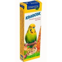 Природа КОЛОСОК Фруктовый - витаминизированное лакомство для волнистых попугаев Petmarket