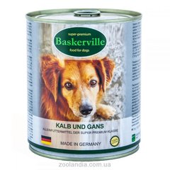 Baskerville ТЕЛЯТИНА/ГУСЬ - консервы для собак - 400 г Petmarket