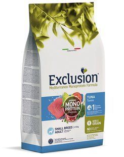 Exclusion Noble Grain Adult Tuna Small Breed &mdash; корм для взрослых собак мелких пород с тунцем Petmarket