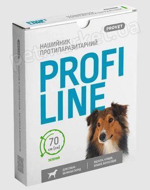 Provet Profiline - нашийник від бліх і кліщів для собак великих порід - 70 см Petmarket