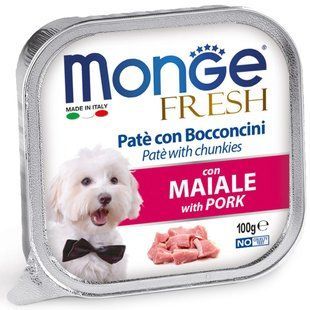 Monge Fresh Dog Adult Pork - консерви для собак зі свининою - 100 г Petmarket