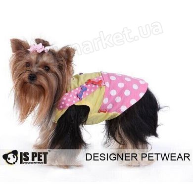 IsPet BUBBLEGUM BONES майка - одяг для собак - L Petmarket