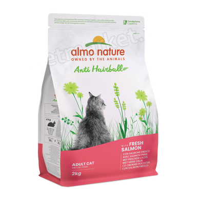 Almo Nature Holistic Anti Hairball корм для виведення шерсті у котів (лосось) - 400 г Petmarket