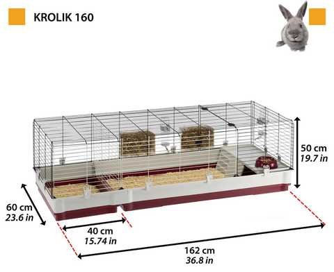Ferplast Krolik X-Large Verde клетка для кроликов, 120*60*50 (арт.57071517)