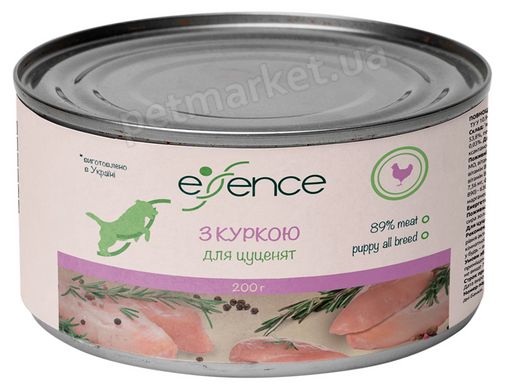 Essence Курка вологий корм для цуценят - 800 г Petmarket