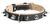 Collar WauDog SOFT - кожаный ошейник с шипами для собак - 30-39 см, Коричневый Petmarket