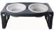 Dexas PET FEEDER - миски на підставці для собак - 960 мл х 2 шт., Сірий Petmarket