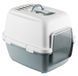 Stefanplast CATHY Comfort - закритий туалет із фільтром для кішок - 58х45х48 см, Сірий Petmarket