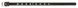 Collar WauDog SOFT - шкіряний нашийник з шипами для собак - 46-60 см, Чорний