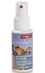 Candioli DentalPet Spray - оральний спрей з хлоргексидином для собак та котів - 50 мл Petmarket