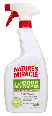 Nature's Miracle 3in1 Odor Destroyer Гірська Свіжість - знищувач запаху тварин - 709 мл Petmarket