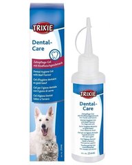 Trixie DENTAL HYGIENE GEL with Beef Flavour - гель для чистки зубов у собак и кошек (вкус мяса) Petmarket