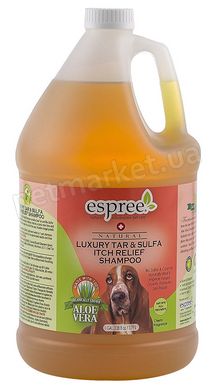 Espree Luxury Tar & Sulfa шампунь с дегтем и серой при раздражениях кожи у собак - 3,8 л % Petmarket