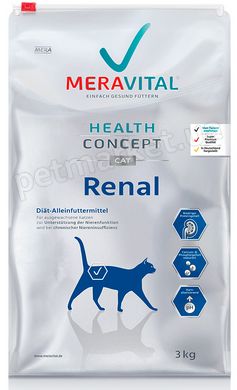 Mera Vital Renal лікувальний корм для котів при захворюванні нирок, 3 кг Petmarket