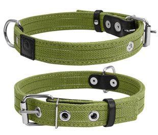 Collar БРЕЗЕНТОВИЙ НАШИЙНИК подвійний для великих собак - 56-71 см Petmarket