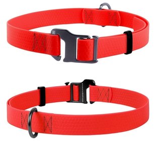 Collar WAUDOG Waterproof - водонепроникний нашийник для собак - 35-70 см, Блакитний РОЗПРОДАЖ % Petmarket