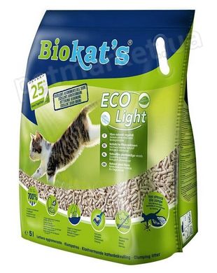 Biokat's ECO LIGHT - соєвий наповнювач для котячого туалету Petmarket