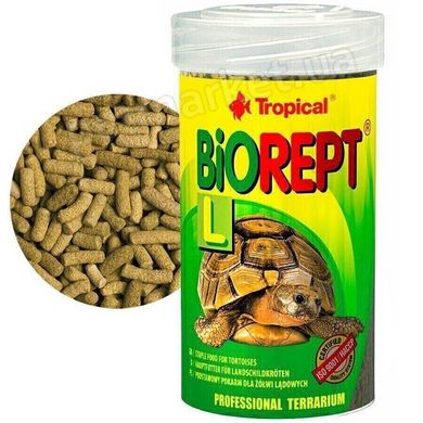 Tropical BIOREPT L - корм для сухопутных черепах - 140 г Petmarket