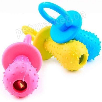 Pet Toys СОСКА - резиновая игрушка-погремушка для собак - 10 см Petmarket