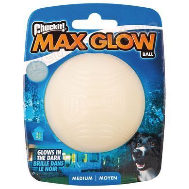 Chuckit! Max Glow Fetch Ball - Чакит! Мяч - игрушка, светящаяся в темноте - M Petmarket
