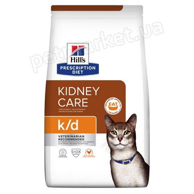 Hill's PD Feline K/D Kidney Care лікувальний корм для котів при захворюванні нирок та серця - 3 кг Petmarket