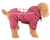 Dobaz RUIS PUPPY комбинезон-дождевик для собак - Бордовый, XL Petmarket