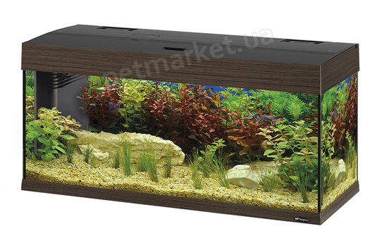 Ferplast DUBAI 100 - акваріум для риб (190 л) - махагон % Petmarket