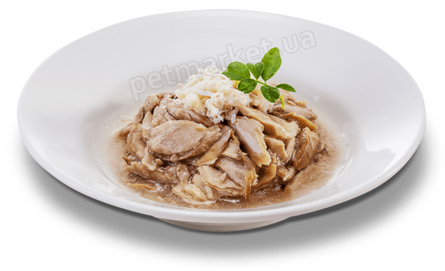 Cherie Hairball Control Tuna & Crab in Gravy - беззерновий вологий корм для котів проти утворення шерстяних грудочок (тунець/краб в соусі) Petmarket