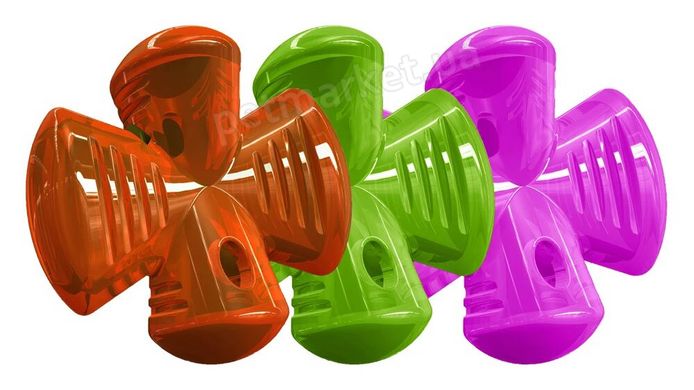 Bionic STUFFER - Стаффер - интерактивная сверхпрочная игрушка для собак - Фиолетовый Petmarket