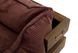 Harley and Cho DREAMER Wood Nature + Brown Velvet - деревянная кровать с вельветовой лежанкой для собак - XXL 120х80 см