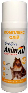 AnimAll Комплекс Масел Чорний кмин/кунжут/льон для собак та котів - 100 мл Petmarket